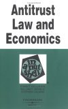 Antitrust Law and Economics in a Nutshell  cover art