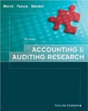 Auditing and Tax Research Tools and Strategies 6th 2004 9780324302240 Front Cover
