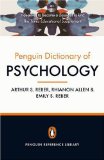 Penguin Dictionary of Psychology Fourth Edition 4th 2009 9780141030241 Front Cover