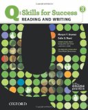 Q: Skills For Success: Level 3 Reading And Writing With Online Practice  9780194756242 Front Cover