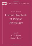 Oxford Handbook of Positive Psychology  cover art
