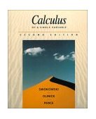 Calculus of a Single Variable 2nd 9780534939243 Front Cover