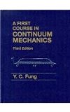 First Course in Continuum Mechanics  cover art