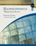 Macroeconomics Principles and Policy 11th 2008 Guide (Pupil's)  9780324586244 Front Cover