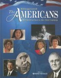 Americans : Reconstruction to the 21st Century 1st 9780618377244 Front Cover