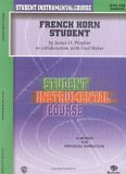 Student Instrumental Course French Horn Student Level I cover art