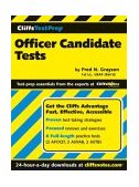 CliffsTestPrep Officer Candidate Tests 2004 9780764568244 Front Cover