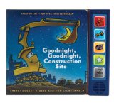 Goodnight, Goodnight Construction Site Sound Book  9781452128245 Front Cover