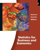 Statistics for Business and Economics 11th 2010 9780324783247 Front Cover
