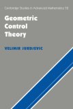 Geometric Control Theory 2008 9780521058247 Front Cover