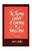 Thorny Gates of Learning in Sung China A Social History of Examinations 1995 9780791424247 Front Cover