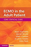 ECMO in the Adult Patient  9781107681248 Front Cover