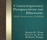 Contemporary Perspectives on Rhetoric:  cover art