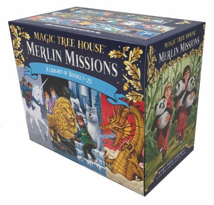 Magic Tree House Merlin Missions Books 1-25 Boxed Set  9781524765248 Front Cover