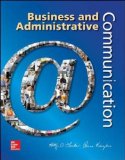 Business and Administrative Communication:  cover art