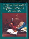 New Harvard Dictionary of Music 3rd 9780674615250 Front Cover