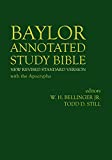 Baylor Annotated Study Bible  9781481308250 Front Cover