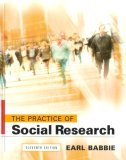 Practice of Social Research 11th 9780495093251 Front Cover