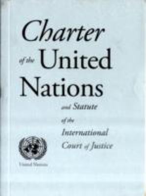 Charter of the United Nations and Statute of the International Court of Justice  cover art