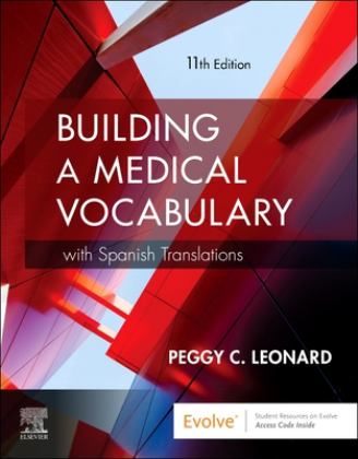 Building a Medical Vocabulary With Spanish Translations 11th 9780323755252 Front Cover