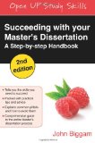 Succeeding with Your Master's Dissertation A Step-by-Step Handbook 2nd 2011 9780335242252 Front Cover