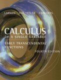 Calculus of a Single Variable Early Transcendental Functions 4th 2006 9780618606252 Front Cover