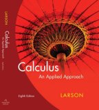 Larson Calculus an Applied Approach Eighth Edition 8th 2007 9780618958252 Front Cover