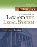 Introduction to Law and the Legal System 