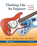 Thinking Like an Engineer An Active Learning Approach + Mylab Engineering 4th 9780134642253 Front Cover
