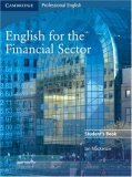 English for the Financial Sector Student's Book  9780521547253 Front Cover