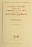 Classical Canons - 230 Solfeggio:  9781458413253 Front Cover
