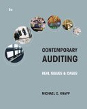 Contemporary Auditing Real Issues and Cases 6th 2006 9780324303254 Front Cover