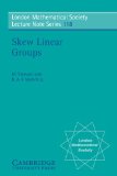 Skew Linear Groups 1987 9780521339254 Front Cover