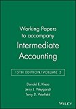 Intermediate Accounting 15th 9781118344255 Front Cover