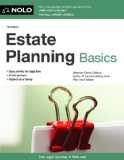 Estate Planning Basics 7th 2013 9781413319255 Front Cover