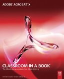 Adobe Acrobat X Classroom in a Book  cover art