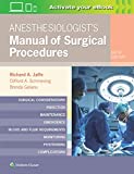 Anesthesiologist's Manual of Surgical Procedures 6th 9781496371256 Front Cover