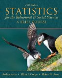 Statistics for the Behavioral and Social Sciences A Brief Course cover art