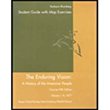 Enduring Vision A History of the American People to 1877 5th 2005 Guide (Pupil's)  9780618604258 Front Cover