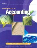 Fundamentals of Accounting Course 1 9th 2008 9780538448260 Front Cover