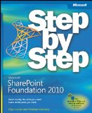 Microsoftï¿½ SharePointï¿½ Foundation 2010  9780735627260 Front Cover