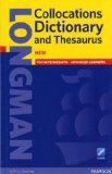 Longman Collocations Dictionary and Thesaurus Paper with Online  9781408252260 Front Cover