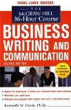 Mcgraw-Hill 36-Hour Course in Business Writing and Communication, Second Edition  cover art