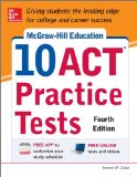 McGraw-Hill Education 10 ACT Practice Tests  cover art