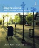 Impressions 1 America Through Academic Readings 2007 9780618410262 Front Cover