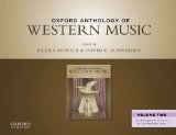 Oxford Anthology of Western Music Vol 2 The Mid-Eighteenth Century of the Late Nineteenth Century cover art
