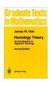Homology Theory An Introduction to Algebraic Topology cover art