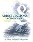 Abbreviations and Acronyms Revised 2nd Edition 2nd 2003 Revised  9781593310264 Front Cover