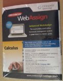 Enhanced WebAssign Access Code for Calculus