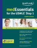 MedEssentials for the USMLE Step 1 4th 2012 Revised  9781609780265 Front Cover
